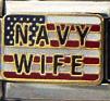Navy wife - US flag 9mm Italian charm - Click Image to Close